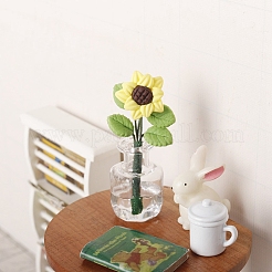 Ton Sonnenblumen Miniatur Ornamente&nbsp;PW-WGD8278-01