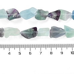 Rohe raue natürliche Fluorit-Perlen-Stränge&nbsp;G-G116-B01-01