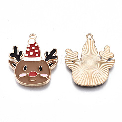 Pendentifs en alliage d'émail écologiques&nbsp;X-ENAM-Q437-064-NR