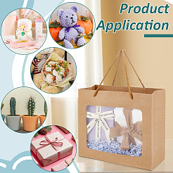Sacs cadeaux en papier kraft&nbsp;ABAG-WH0044-63A
