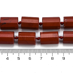 Natürliche rote Jaspis Perlen Stränge&nbsp;G-G162-D14-02