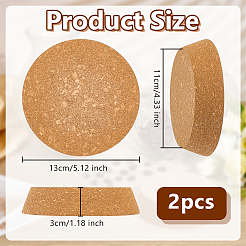 Flaschenverschlüsse aus Kork&nbsp;DIY-WH0671-083C