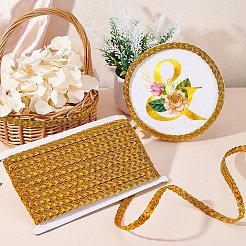 Garniture tressée en polyester 3 épaisseur&nbsp;OCOR-WH0086-37B