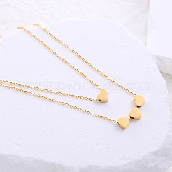 Minimalistische Herzform Halskette elegante Mode einfache Kette Schmuck&nbsp;SK8646