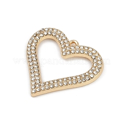 Pendentifs en alliage avec strass de cristal&nbsp;PALLOY-P310-05B-G