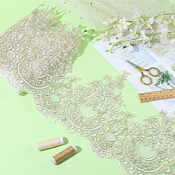3.3 Yards Polyester-Spitzenbesatzbänder&nbsp;SRIB-GF0001-57B