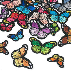 1 Beutel Polyester-Stickstoff zum Aufbügeln/Aufnähen von Patches&nbsp;DIY-TA0013-52