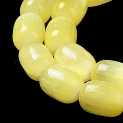 Fili di perline di selenite naturale&nbsp;G-F750-07