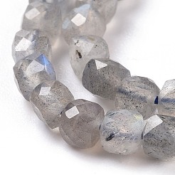 Natur Labradorit Perlen Stränge&nbsp;G-D0003-B10