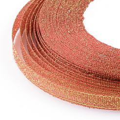 Ruban métallique pailleté&nbsp;RSC25mmY-001