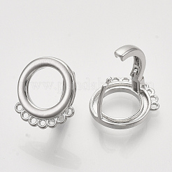 Hoop Ohrring Zubehör&nbsp;KK-T048-007P-NF