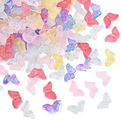 150 Stück 6 Farben transparente Glasperlen-Sets&nbsp;GLAA-YW0004-98