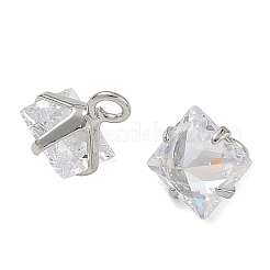 Laiton pavé de zircons cubiques&nbsp;CU-CBABEB3-05P-02