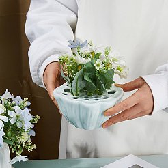 Porzellan-Blumenarrangeur&nbsp;AJEW-WH0709-151B