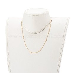 Collane a catena marciapiede ottone&nbsp;NJEW-JN03414