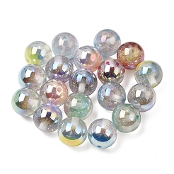 Perline reattive ai raggi UV in resina luminescente e polvere glitterata&nbsp;RE-CBA2450-01