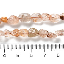 Natürlichen Rutilquarz Perlen Stränge&nbsp;G-P497-01C-20
