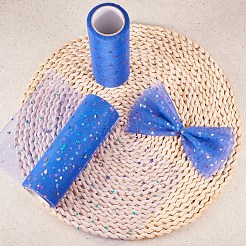 Cintas de malla decorativas de lentejuelas con purpurina de corazón&nbsp;OCOR-BC0007-21