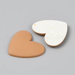 Cabochons en résine opaque&nbsp;RESI-WH0041-03I