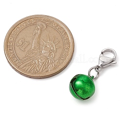 Décoration pendentif cloche en laiton&nbsp;HJEW-JM02492-01