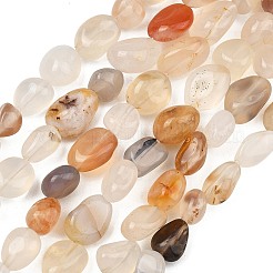 Chapelets de perles d'agate naturelle&nbsp;GG-C286-A25-02