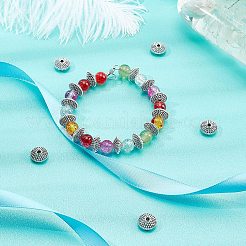 40 pz perline in lega di stile tibetano&nbsp;FIND-CA0002-68