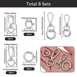 DIY-Schlüsselanhänger-Verschluss-Sets&nbsp;DIY-SP0003-47P