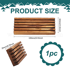 Présentoirs pour marque-places en bois de pin&nbsp;ODIS-WH0025-185A