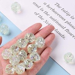 Perles en acrylique transparente&nbsp;TACR-S154-31C-327