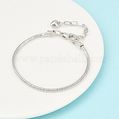 Ottone dei braccialetti europei di stile per la produzione di gioielli&nbsp;X-KK-R031-06