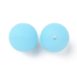 Perle rotonde luminose in silicone alimentare&nbsp;SIL-TAC0007-04C