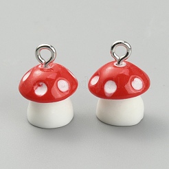 Pendentifs en résine opaque&nbsp;RESI-CJC0012-17C