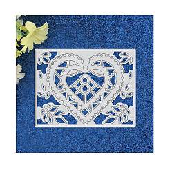 Herz Kohlenstoffstahl Schneidwerkzeuge Schablonen&nbsp;DIY-WH0170-061