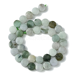 Natürliche Myanmar-Jadeit-Perlenstränge&nbsp;G-A092-A01-01