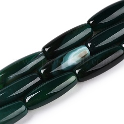 Natürliche achatgefärbte Perlenstränge&nbsp;G-T138-230B