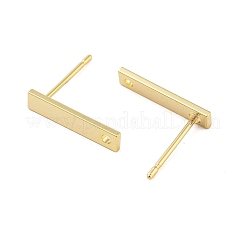 Messing ohrstecker Zubehör&nbsp;EJEW-B063-01G-02