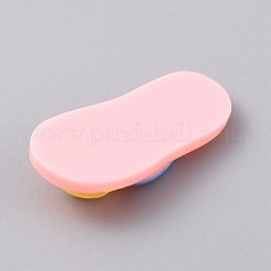 Cabochons en résine opaque&nbsp;RESI-WH0077-32A