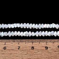 Perlas de vidrio de imitación de Jade imitación electrochapa&nbsp;EGLA-Q139-01A-B01