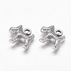 Pendenti per cuccioli in lega stile tibetano&nbsp;X-TIBEP-990-AS-FF
