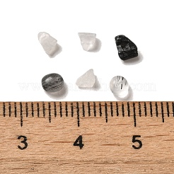 Natürliche schwarze Rutilquarzperlen&nbsp;G-O103-30