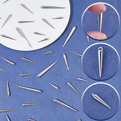 120 pièces 3 styles pendentifs en plastique&nbsp;KY-SC0002-64