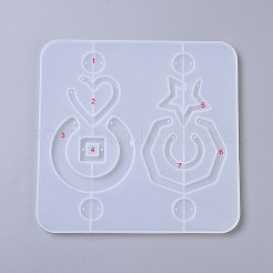 Ohrring Anhänger Silikonformen&nbsp;LS-DIY-L023-30