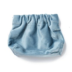 Kleingeldbörse aus Samt mit Feder-Druckknopfverschluss&nbsp;ABAG-P009-A03