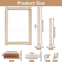 Handstrickwebstuhl aus Holz&nbsp;TOOL-FG0001-33