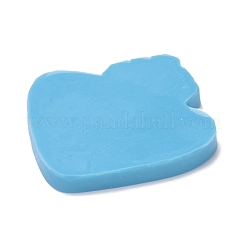 Bouteille de parfum coeur avec mot garçons larmes pendentif moules en silicone&nbsp;DIY-M034-24