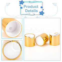Druckkappen aus aluminiertem Kunststoff&nbsp;AJEW-WH0258-583A