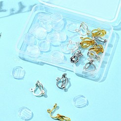 12 Stück 3 Farben Messing Clip-On Ohrring Zubehörse&nbsp;KK-FS0001-28