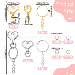 Kits de porte-clés à faire soi-même&nbsp;DIY-SP0006-96