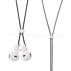2 pz di cinghie per auricolari in poliestere&nbsp;HJEW-TAC0164
