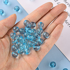 Perles en acrylique transparente&nbsp;MACR-S370-A10mm-755